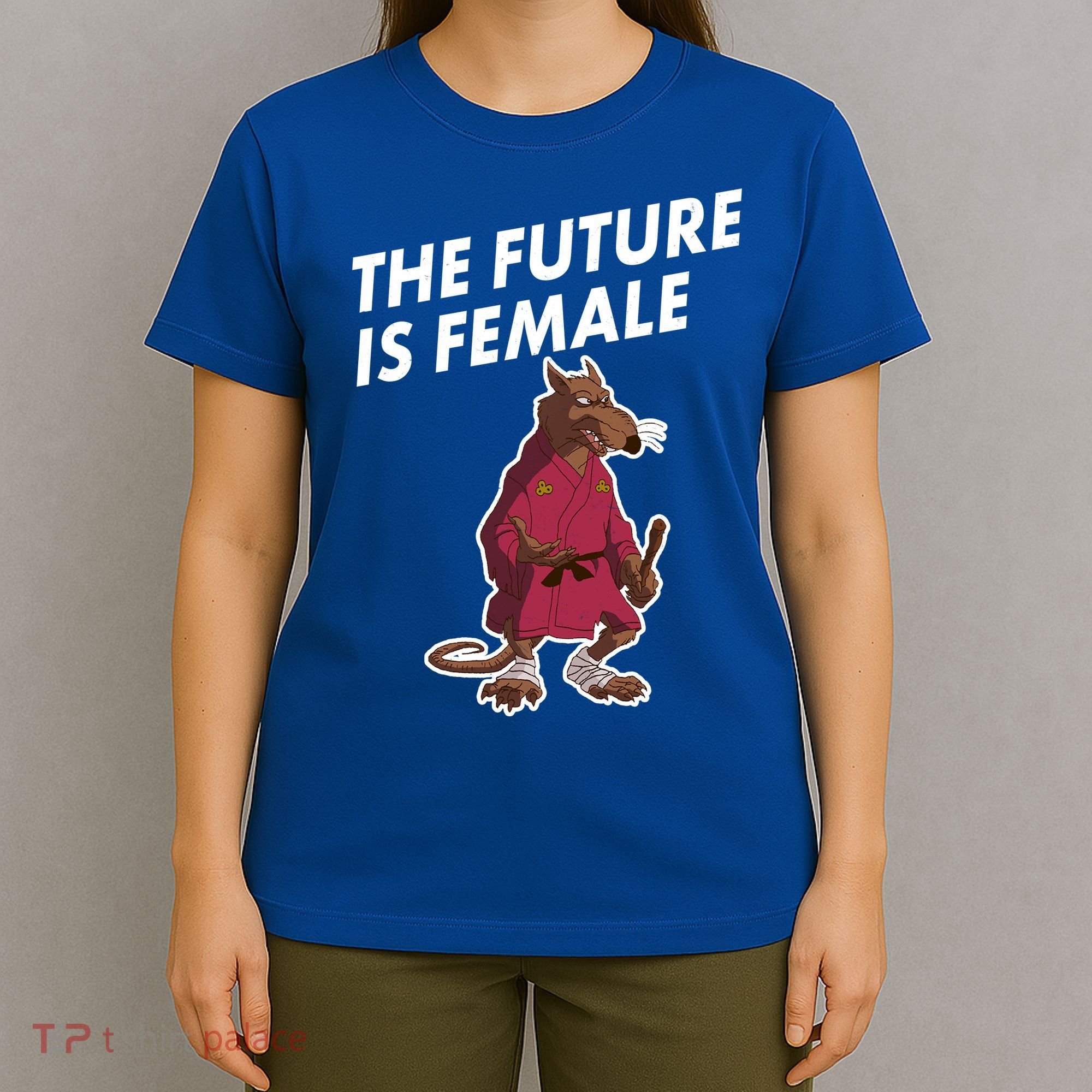 The Future Is Female Funny Splinter Meme T-Shirt
