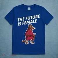 The Future Is Female Funny Splinter Meme T-Shirt thumb 5