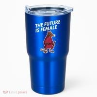 The Future Is Female Funny Splinter Meme Tumbler thumb 0