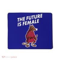 The Future Is Female Funny Splinter Meme Mousepad thumb 0