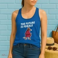 The Future Is Female Funny Splinter Meme Women's Tank Top thumb 2