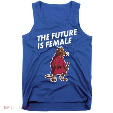 The Future Is Female Funny Splinter Meme Tank Top
