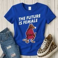 The Future Is Female Funny Splinter Meme Women's T-Shirt thumb 3