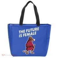 The Future Is Female Funny Splinter Meme Tote Bag thumb 0