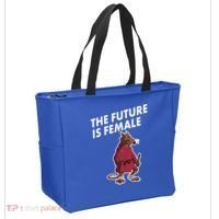 The Future Is Female Funny Splinter Meme Tote Bag thumb 2