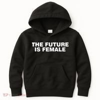 The Future Is Female Womens Rights Kids Hoodie thumb 0