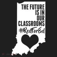The Future Is In Our Classroom #REDFORED Women's Sweatshirt thumb 2