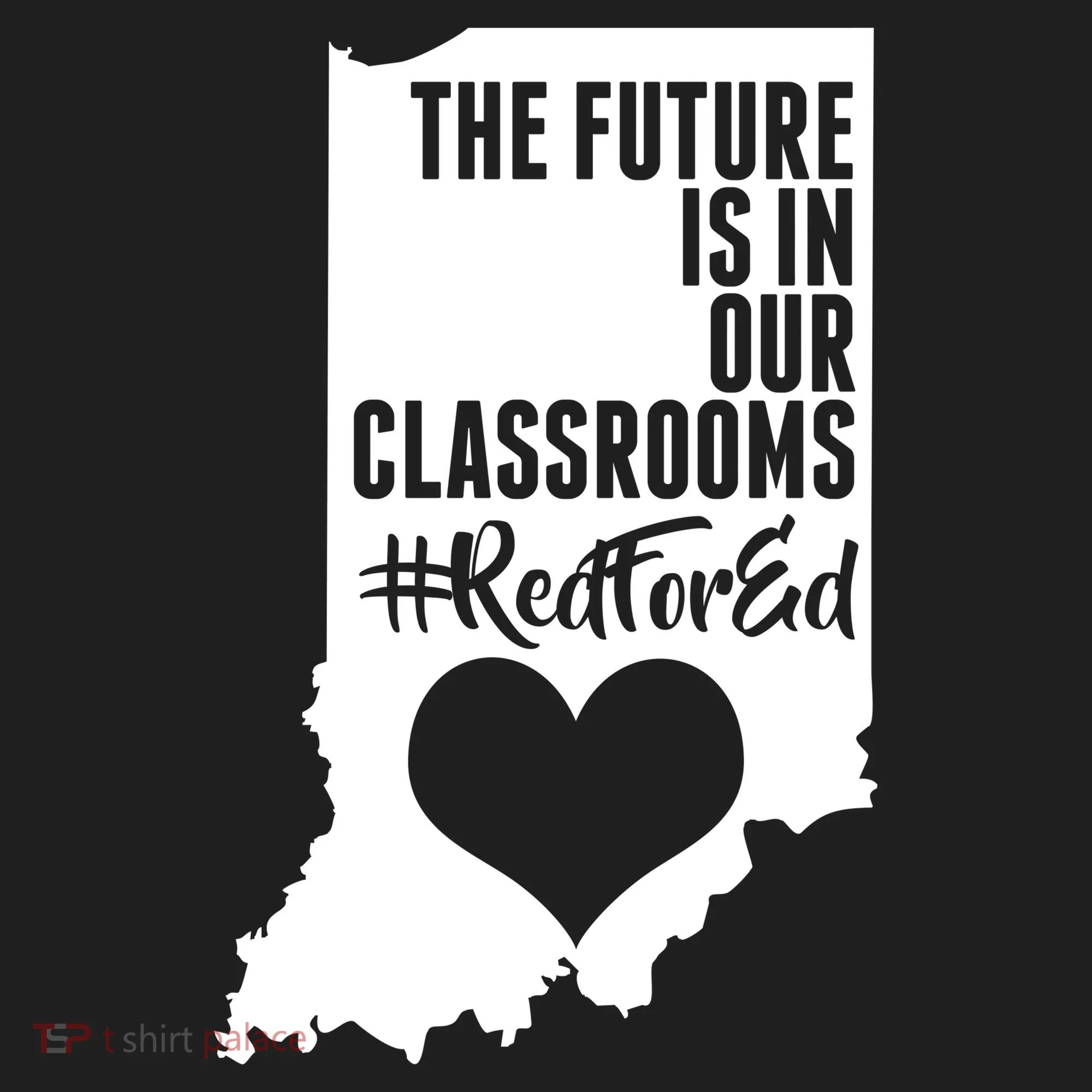 The Future Is In Our Classroom #REDFORED Women's Sweatshirt