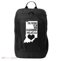 The Future Is In Our Classroom #REDFORED City Backpack thumb 0