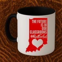 The Future Is In Our Classroom #REDFORED Coffee Mug thumb 2