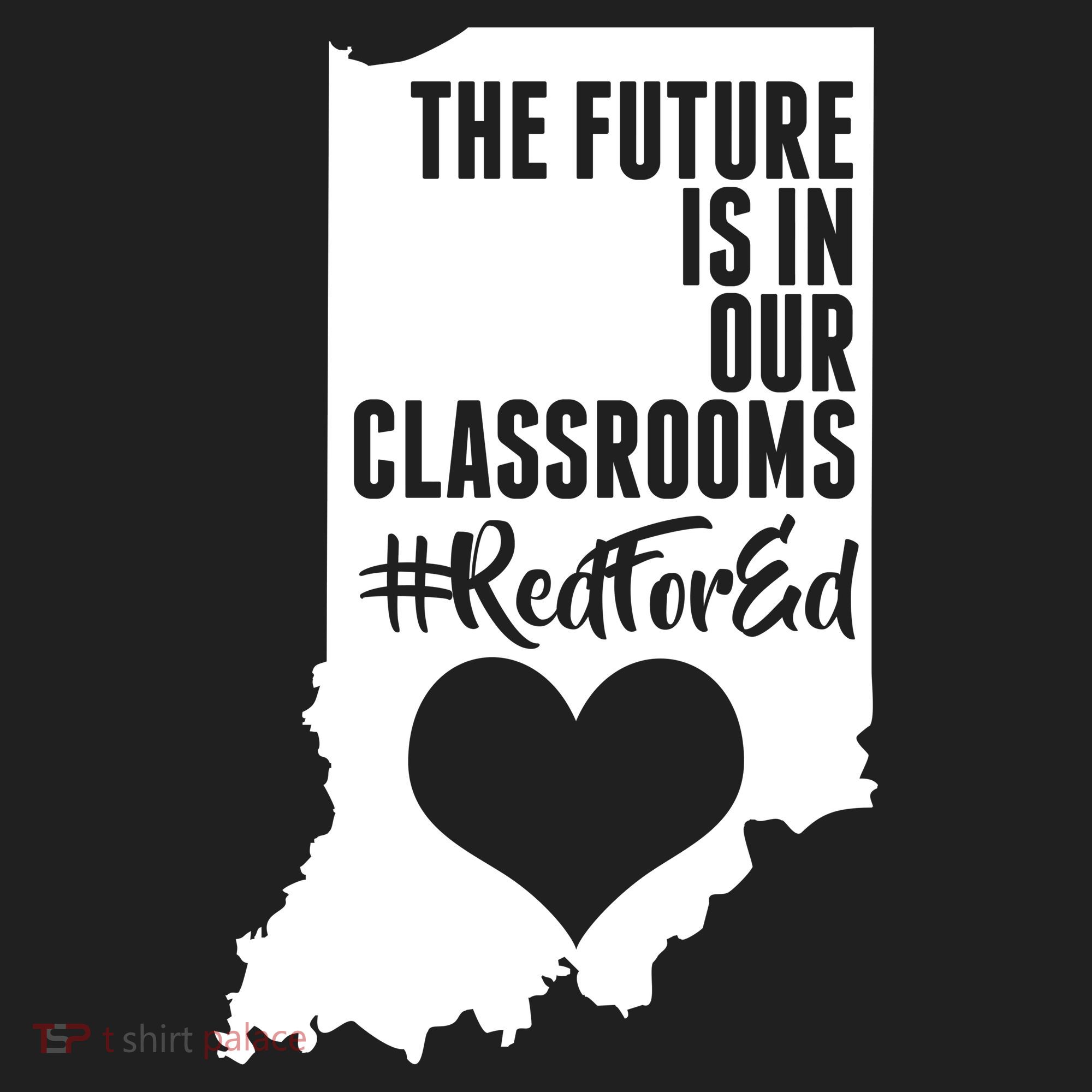 The Future Is In Our Classroom #REDFORED Golf Towel