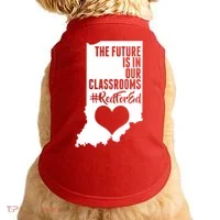 The Future Is In Our Classroom #REDFORED Doggie Tank thumb 0