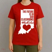 The Future Is In Our Classroom #REDFORED T-Shirt thumb 4