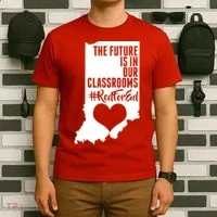 The Future Is In Our Classroom #REDFORED T-Shirt thumb 6