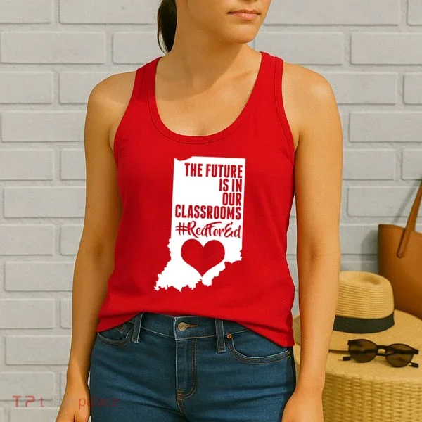 The Future Is In Our Classroom #REDFORED Women's Tank Top