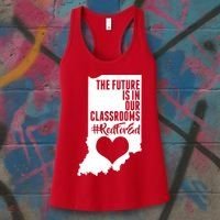 The Future Is In Our Classroom #REDFORED Women's Tank Top thumb 3