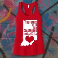The Future Is In Our Classroom #REDFORED Women's Tank Top thumb 3