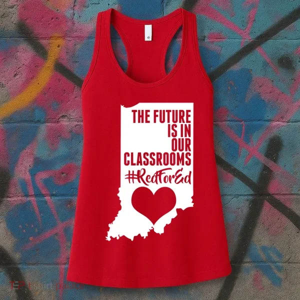 The Future Is In Our Classroom #REDFORED Women's Tank Top