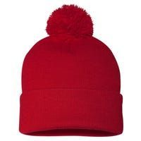 The Future Is In Our Classroom #REDFORED Pom Pom 12in Knit Beanie thumb 1
