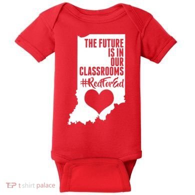 The Future Is In Our Classroom #REDFORED Baby Bodysuit