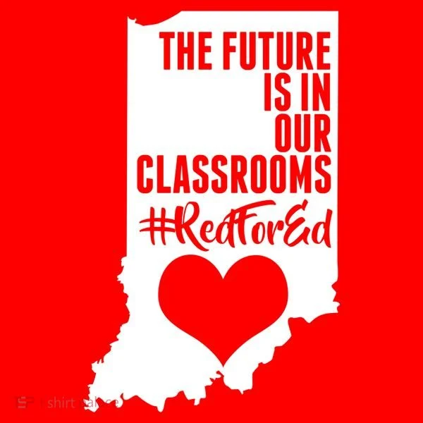 The Future Is In Our Classroom #REDFORED Toddler Hoodie