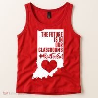The Future Is In Our Classroom #REDFORED Tank Top thumb 2