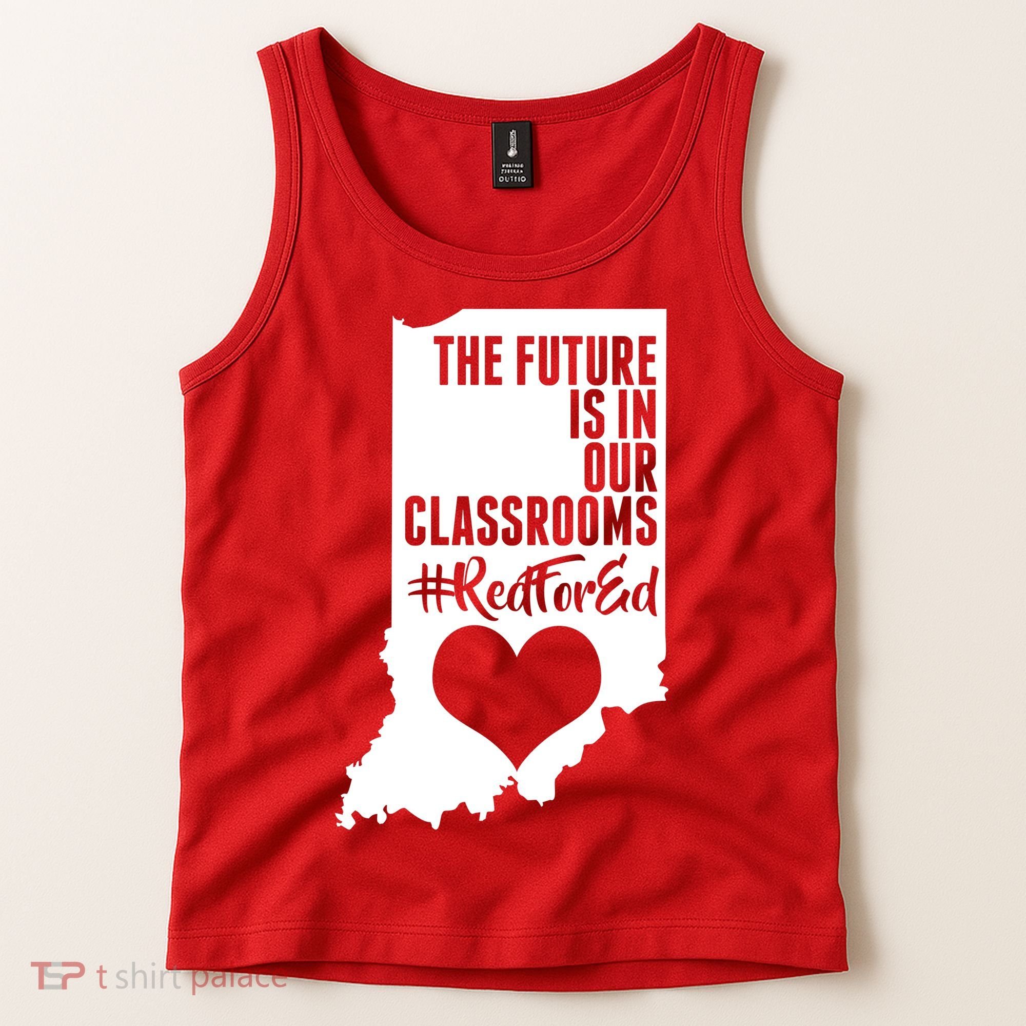 The Future Is In Our Classroom #REDFORED Tank Top