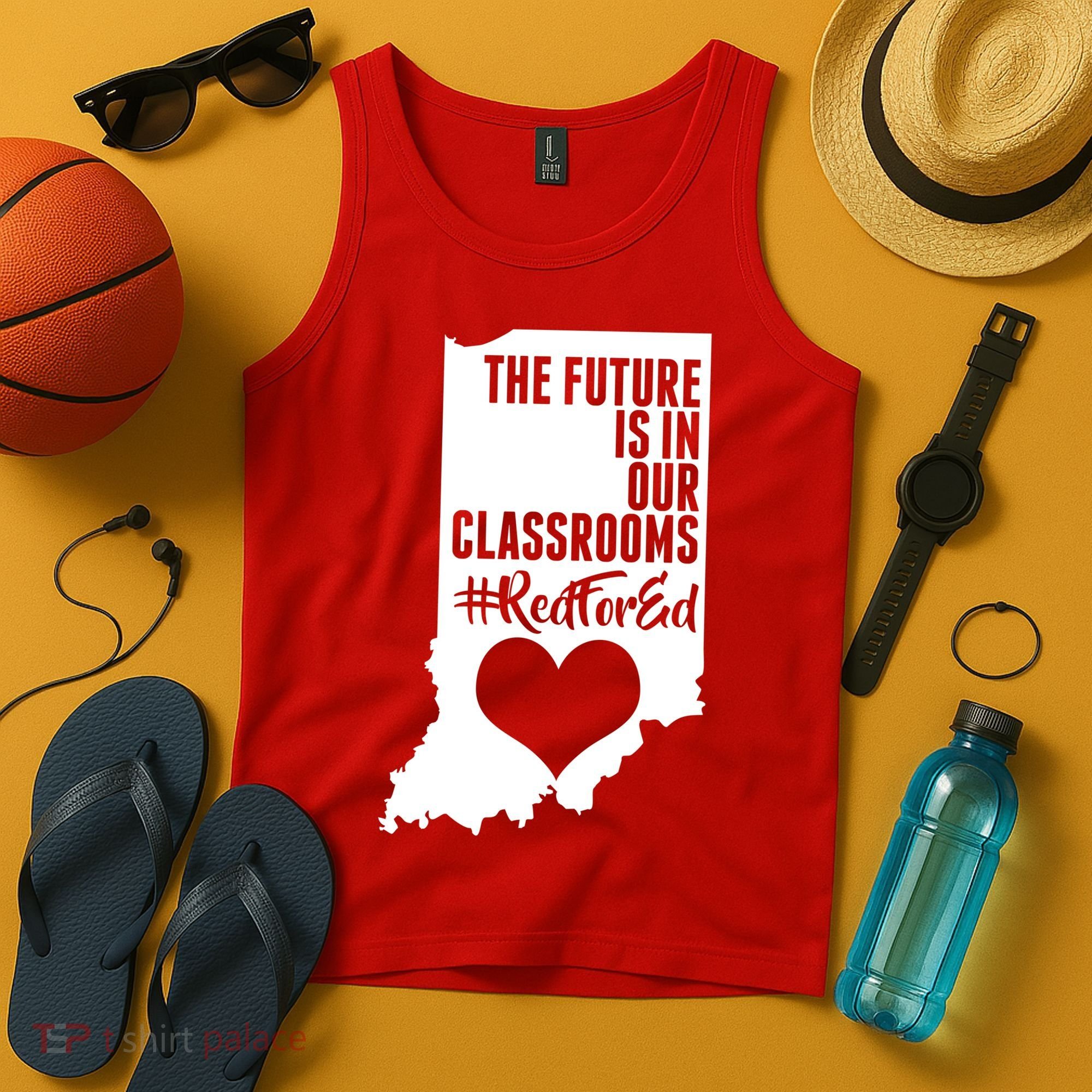 The Future Is In Our Classroom #REDFORED Tank Top