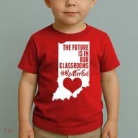 The Future Is In Our Classroom #REDFORED Toddler T-Shirt thumb 2