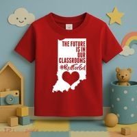 The Future Is In Our Classroom #REDFORED Toddler T-Shirt thumb 3
