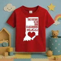 The Future Is In Our Classroom #REDFORED Toddler T-Shirt thumb 3
