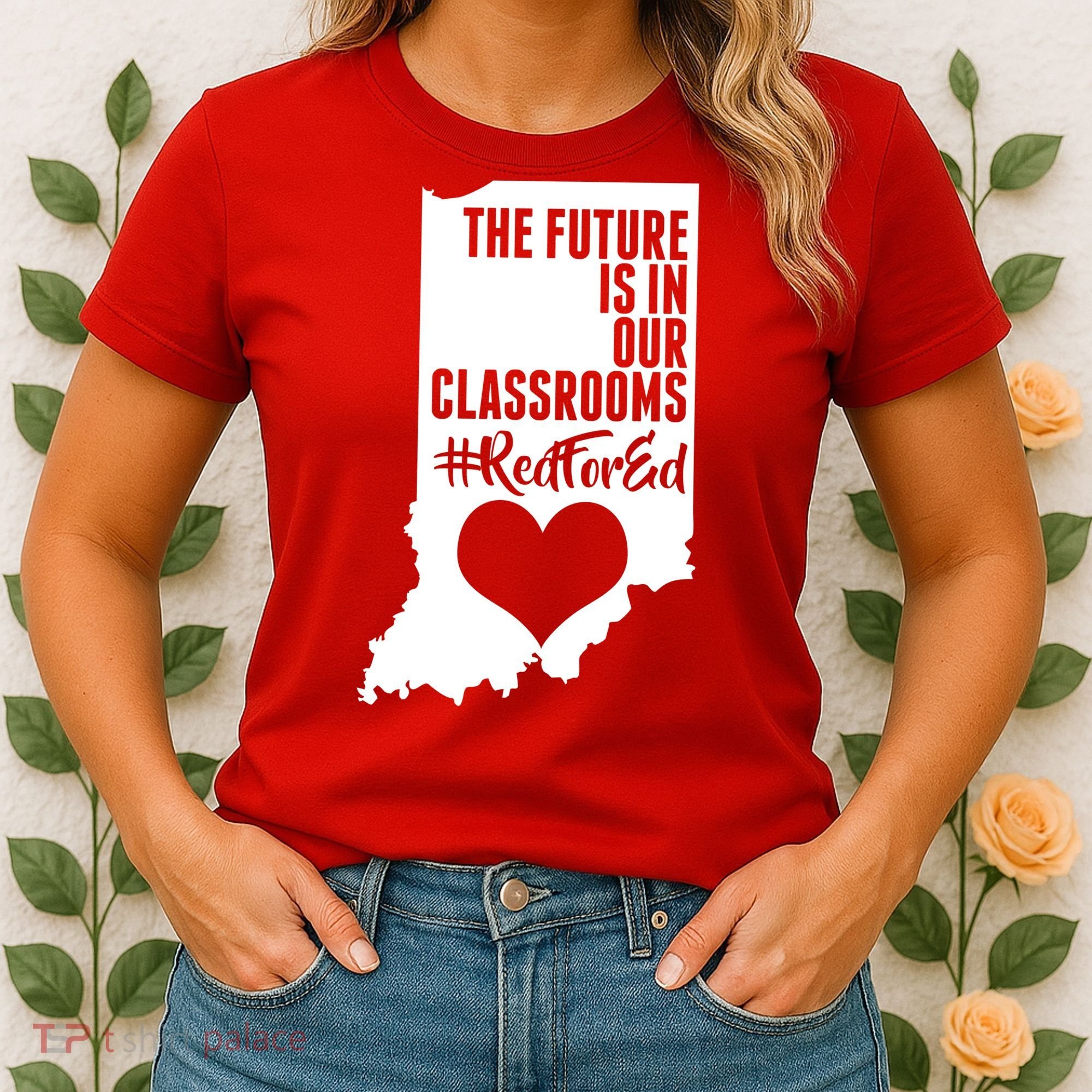 The Future Is In Our Classroom #REDFORED Women's T-Shirt