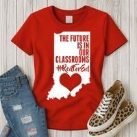 The Future Is In Our Classroom #REDFORED Women's T-Shirt thumb 3