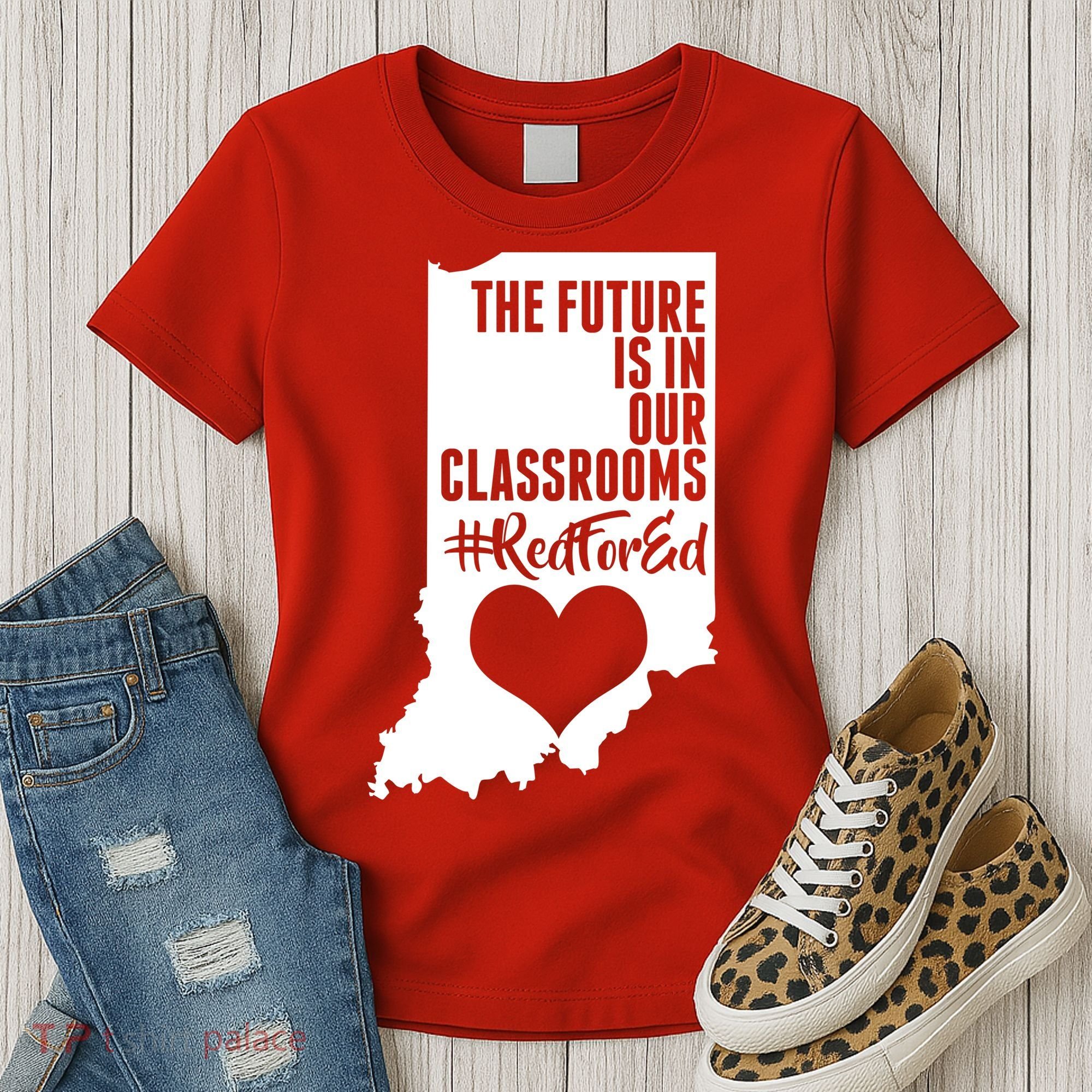 The Future Is In Our Classroom #REDFORED Women's T-Shirt