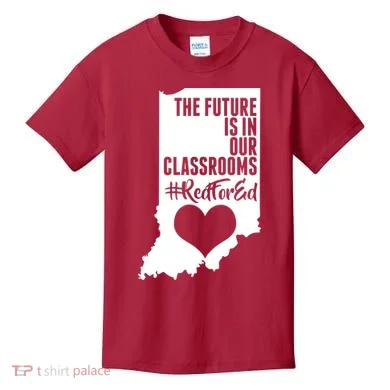 The Future Is In Our Classroom #REDFORED Kids T-Shirt