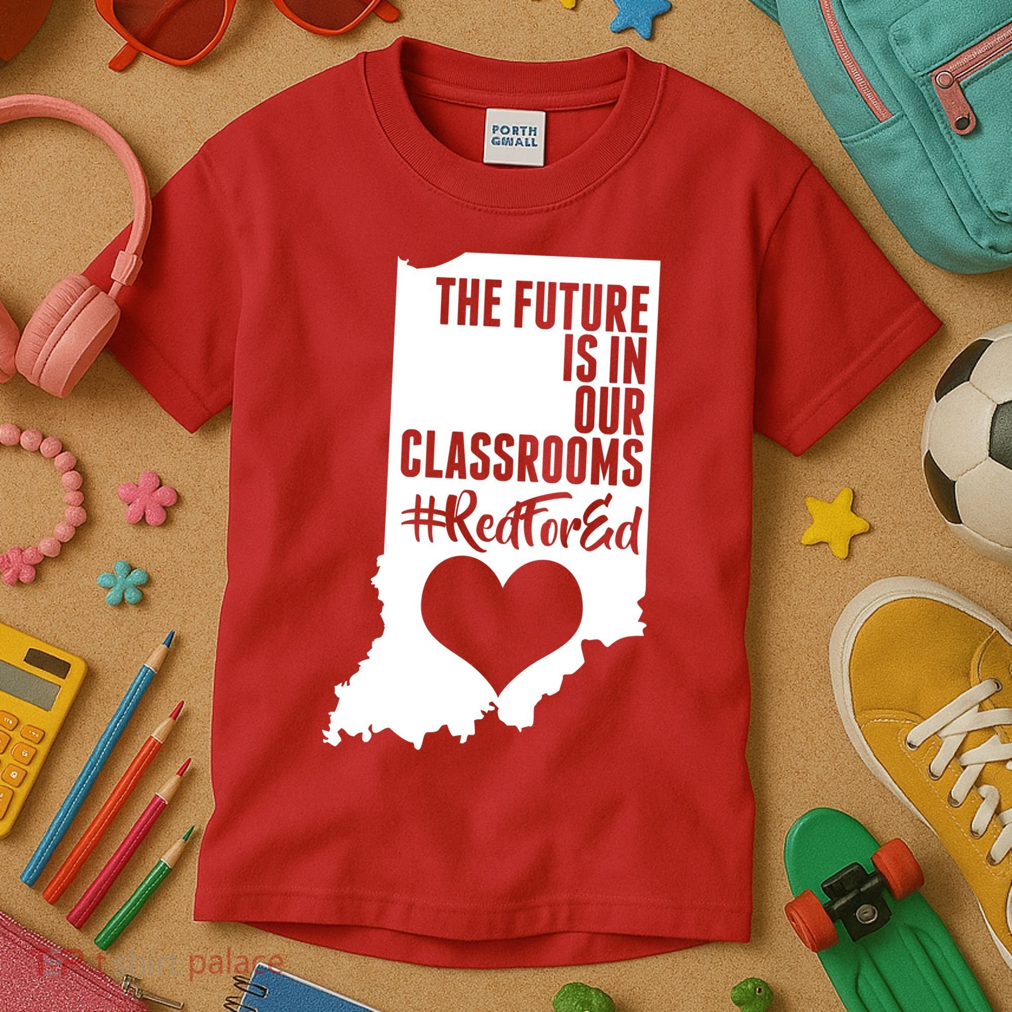 The Future Is In Our Classroom #REDFORED Kids T-Shirt