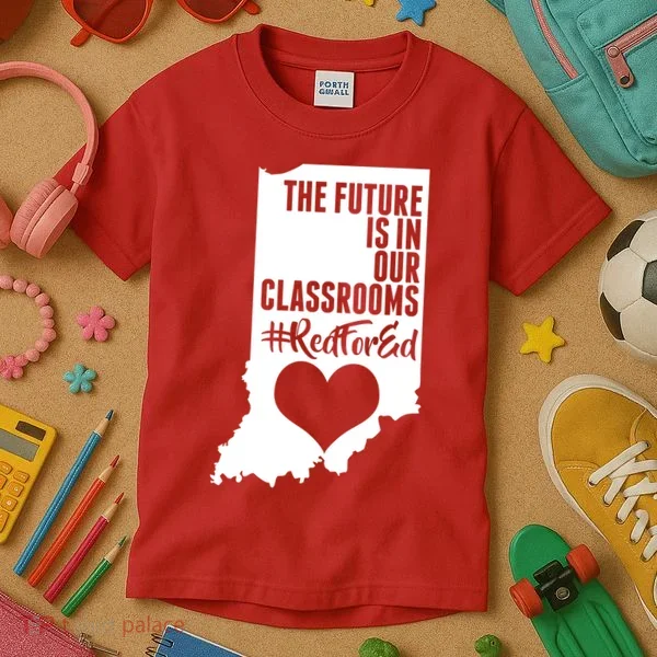 The Future Is In Our Classroom #REDFORED Kids T-Shirt