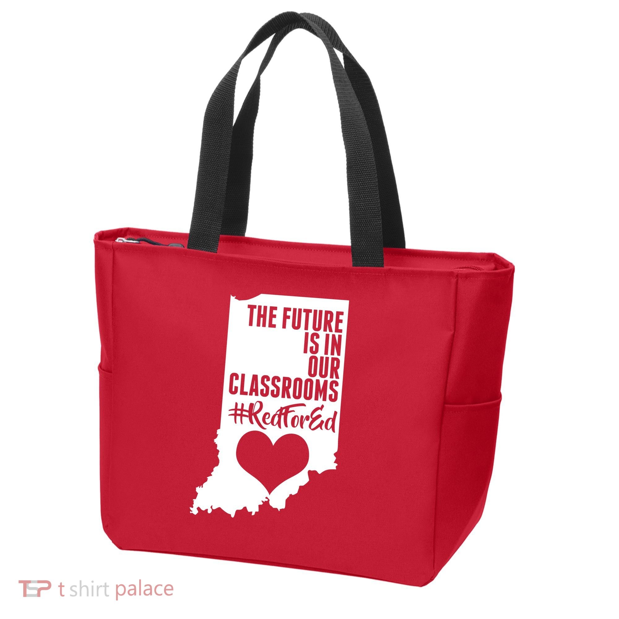 The Future Is In Our Classroom #REDFORED Tote Bag