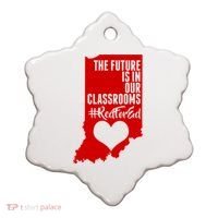 The Future Is In Our Classroom #REDFORED Ceramic Ornament thumb 0