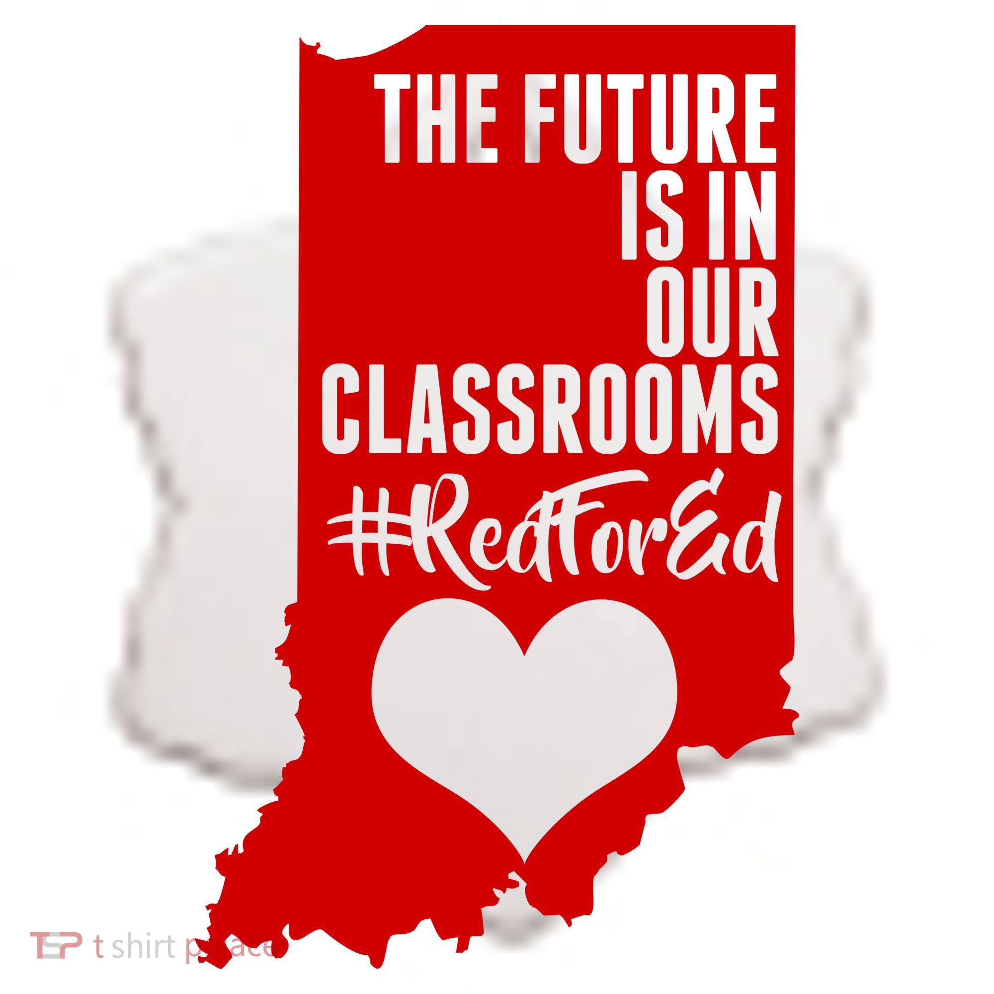 The Future Is In Our Classroom #REDFORED Ceramic Ornament