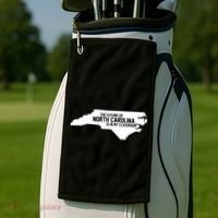 The Future Of North Carolina Is Is My Classroom Golf Towel thumb 2
