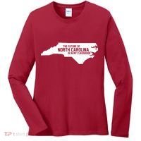 The Future Of North Carolina Is Is My Classroom Women's Long Sleeve Shirt thumb 0