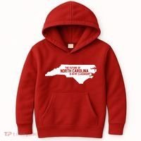 The Future Of North Carolina Is Is My Classroom Kids Hoodie thumb 0