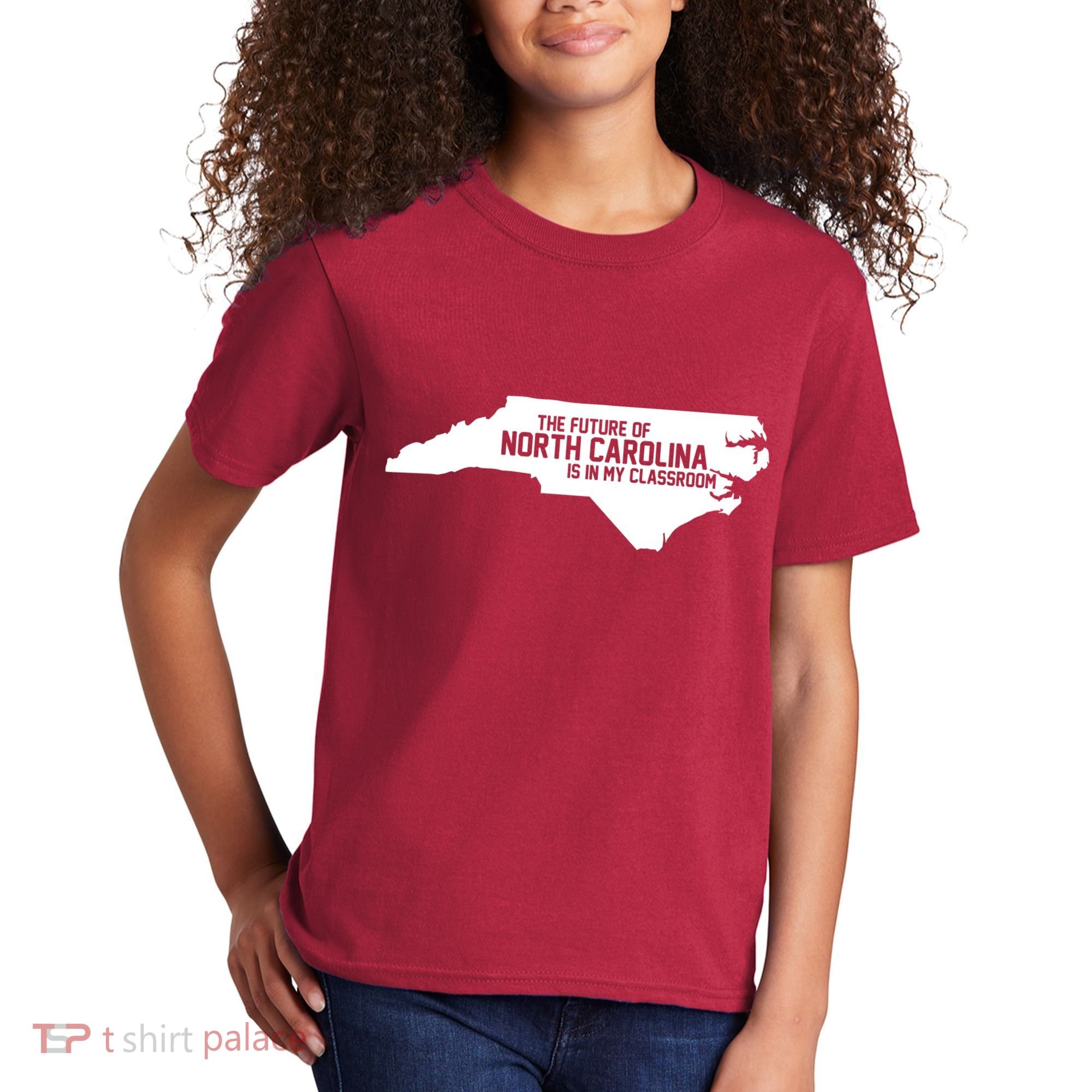 The Future Of North Carolina Is Is My Classroom Kids T-Shirt