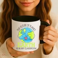 The Future Of Planet Earth Is In My Classroom Coffee Mug thumb 3