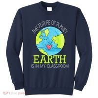The Future Of Planet Earth Is In My Classroom Sweatshirt thumb 0