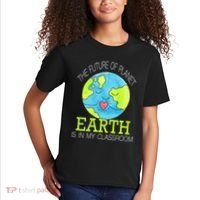 The Future Of Planet Earth Is In My Classroom Kids T-Shirt thumb 2