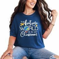 The Future of the World Is In My Classroom Comfort Colors T-Shirt thumb 0