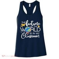 The Future of the World Is In My Classroom Women's Tank Top thumb 0
