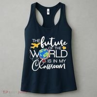 The Future of the World Is In My Classroom Women's Tank Top thumb 3